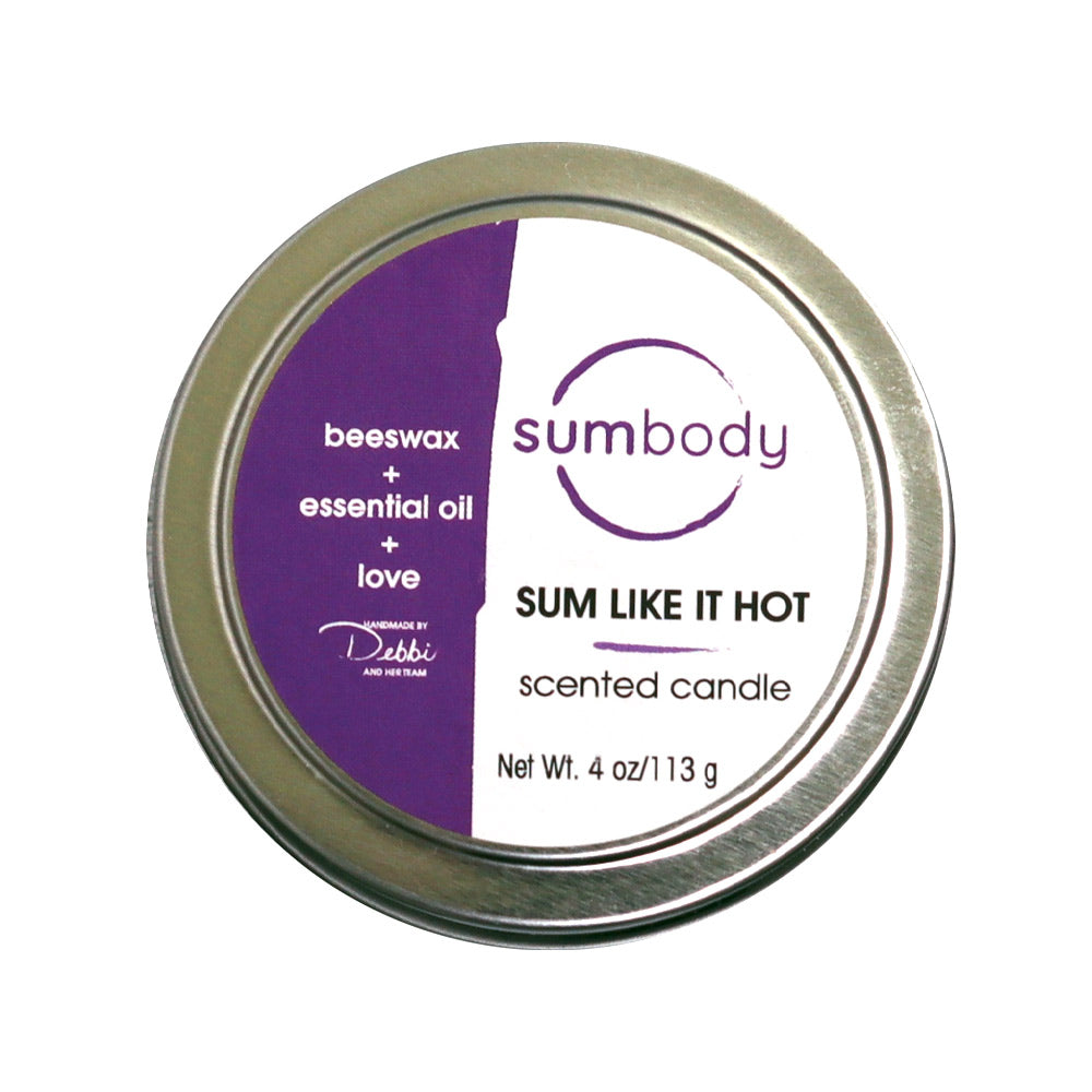 Sum Like It Hot Beeswax Candle