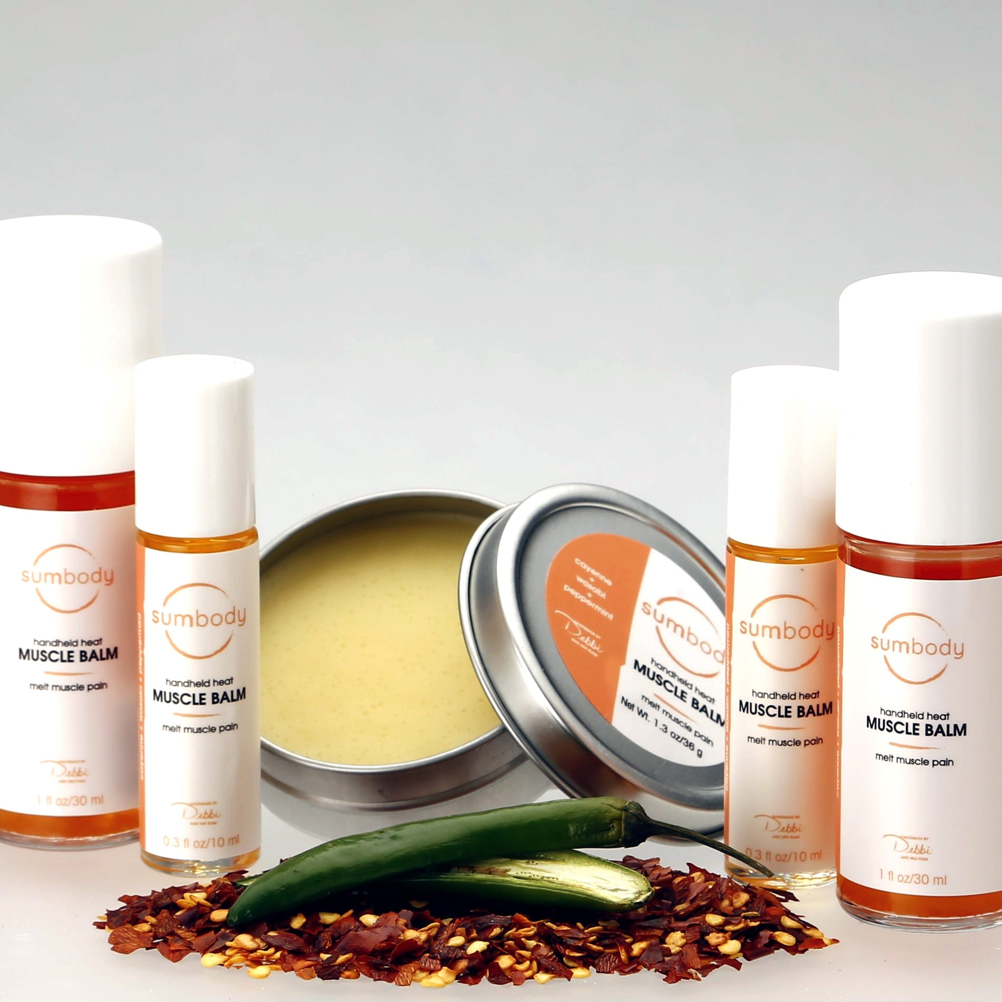 HandHeld Heat Muscle Balm Tin